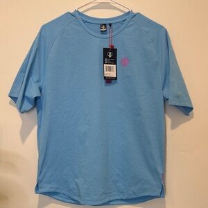 Baseball Lifestyle 101 Youth Boys XL - Light Blue T- Shirt